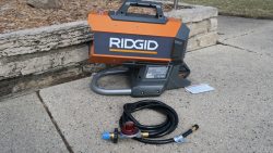 Ridgid Cordless Heater – Thumb