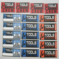 Tools in Action Stickers