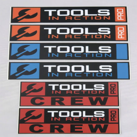 Tools in Action Stickers