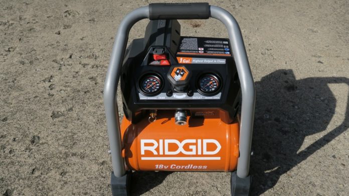 Ridgid Cordless Compressor Review