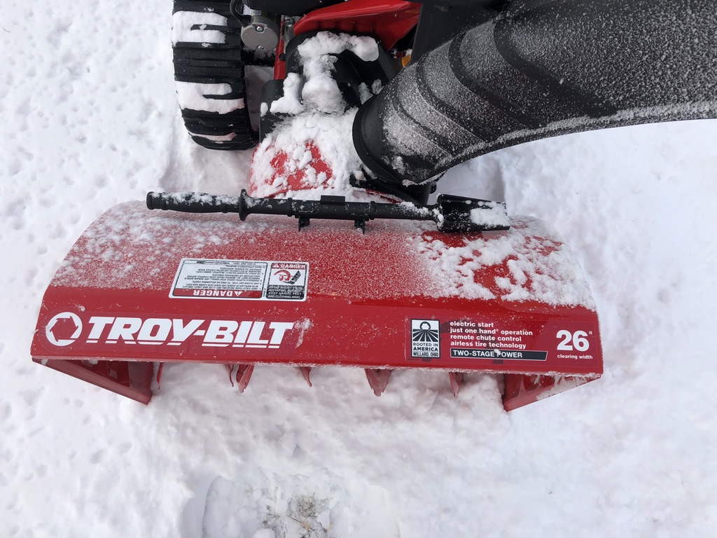 Troy Bilt Snow Thrower Review