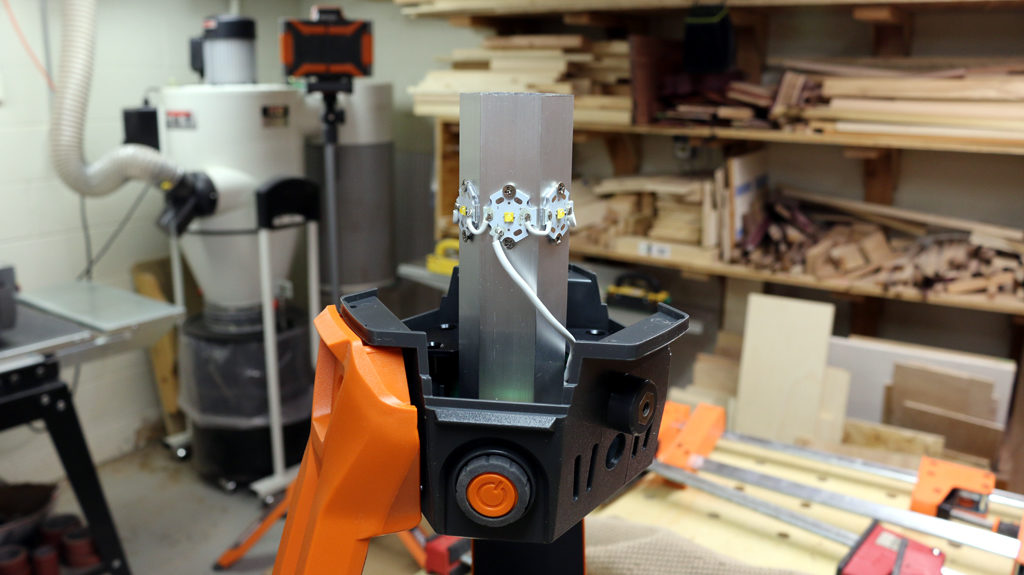 Ridgid 18V Hybrid Upright Area Light Review