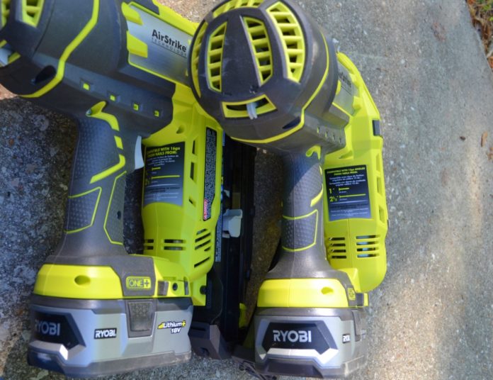 Ryobi Cordless Finish Nailers Review Tools in Action