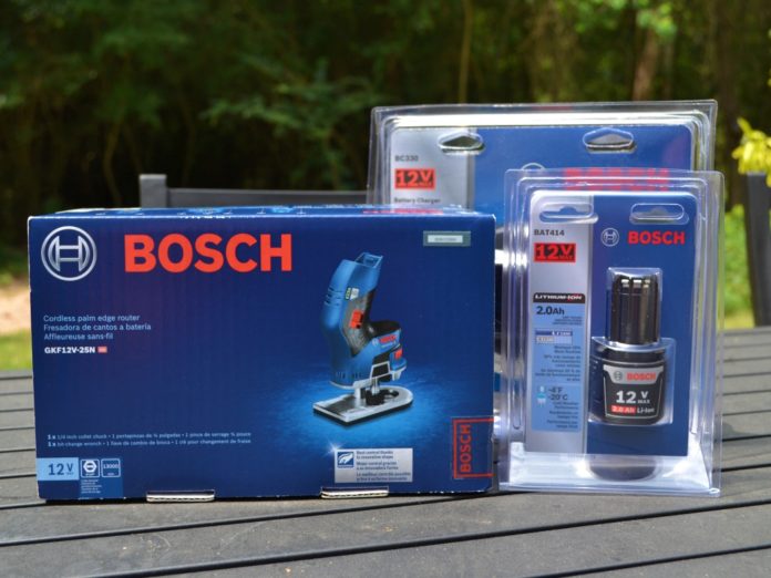 Bosch Cordless Palm Router Giveaway