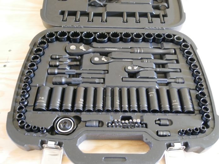 Husky Universal Mechanic Tool Set Review Tools in Action