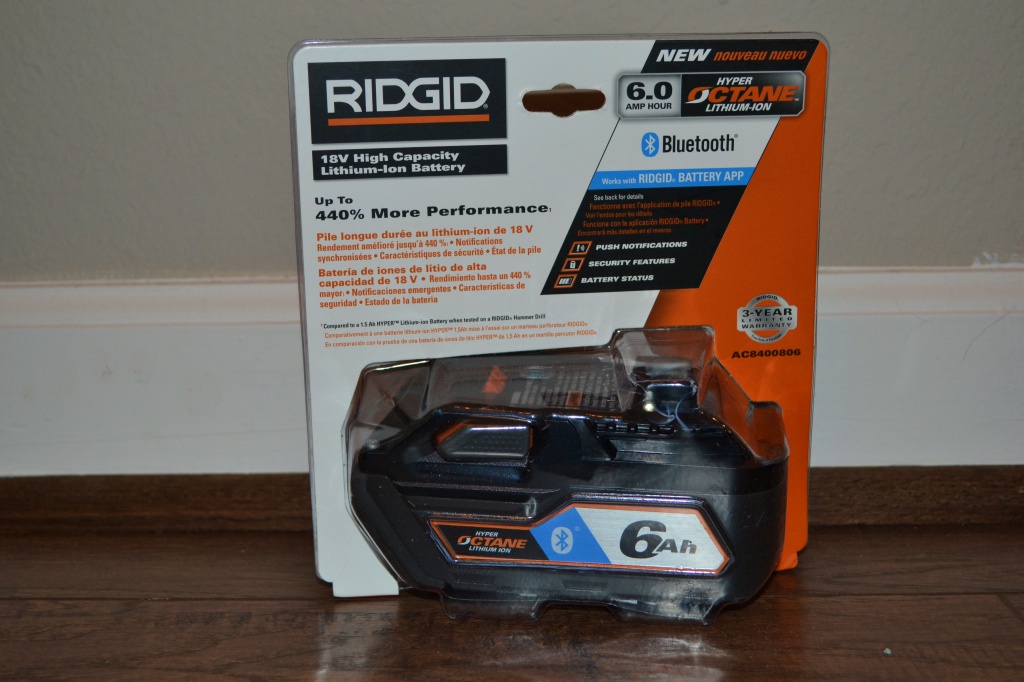 Ridgid Hyper Octane Bluetooth Battery Review