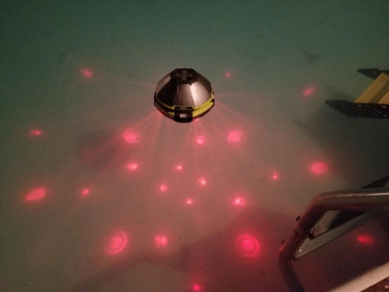 Ryobi Floating Speaker and Light Show Review