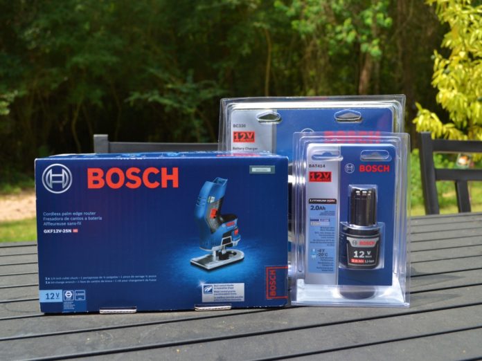 Bosch Cordless Palm Router Giveaway Winner