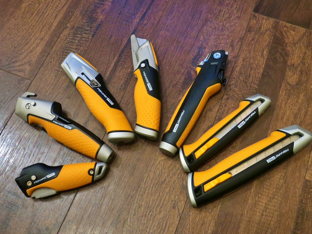 Fiskars Carpenter ́s Fixed Blade Utility Knives Silver
