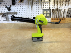 Ryobi 18-Volt Caulk Gun Review