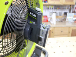 Ryobi 18-Volt Hybrid Air Cannon Drum Fan Review 10