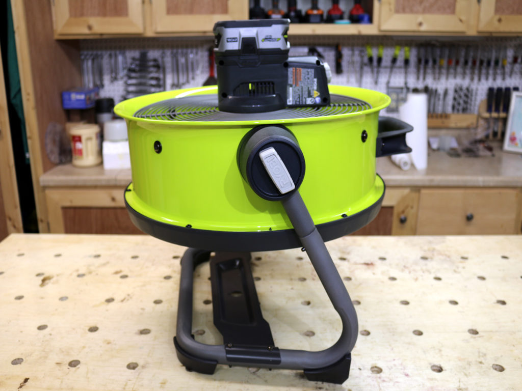 Ryobi 18-Volt Hybrid Air Cannon Drum Fan Review