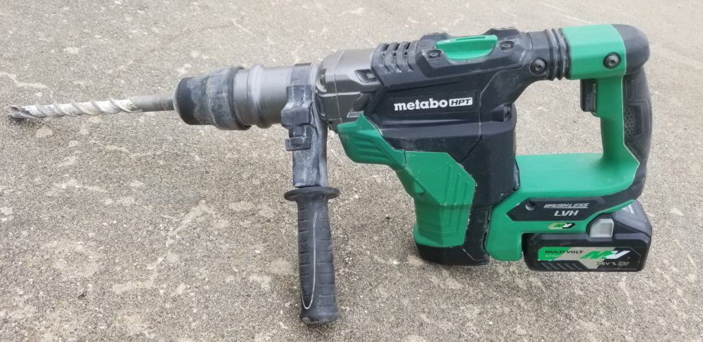 metabohpt 36v multivolt sds max rotary hammer review