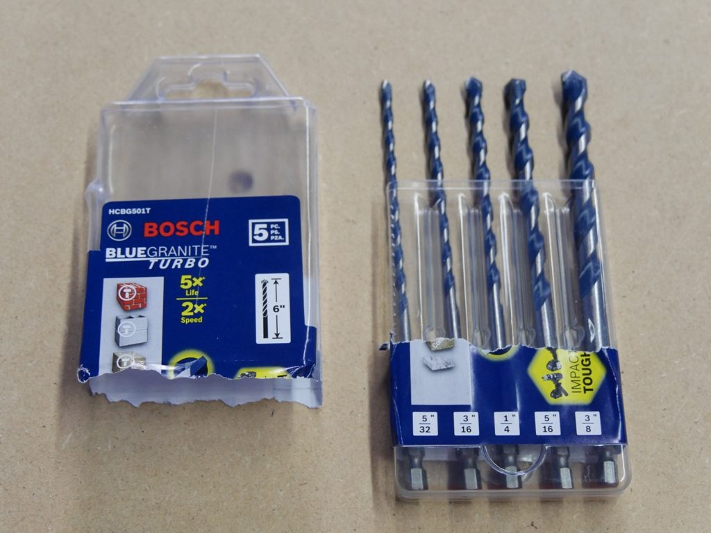 Bosch Blue Granite Turbo Bits