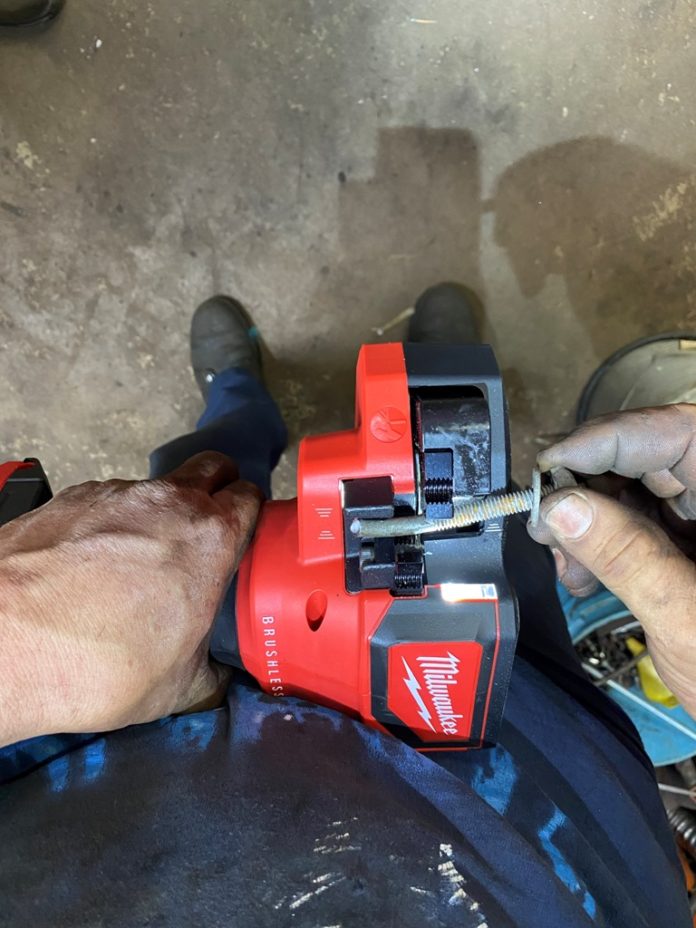 Milwaukee Threaded Rod Cutter Tools In Action Power Tool Reviews