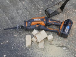 Ridgid 18 volt reciprocating saw sale