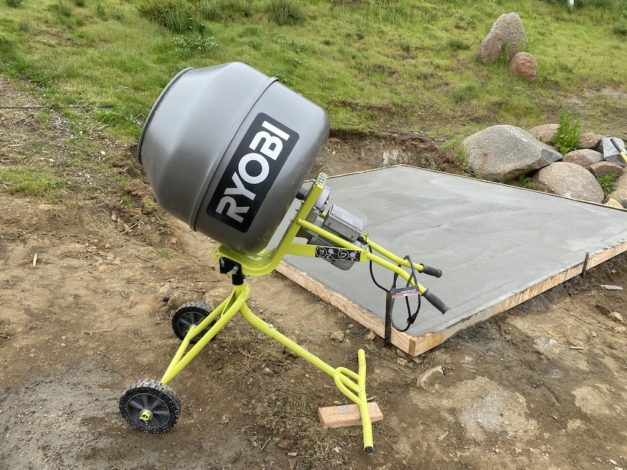 Ryobi Portable Concrete Mixer - Tools In Action - Power Tool Reviews