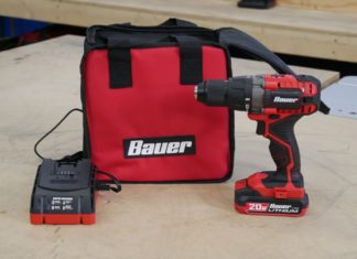 Bauer 20V Drill Review