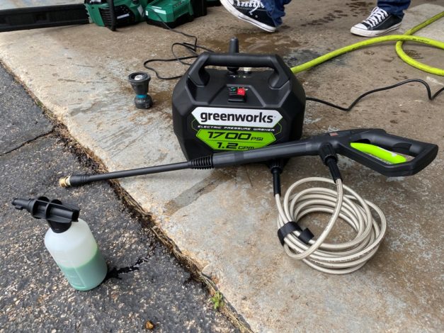 Greenworks Electric Pressure Washer - Tools in Action