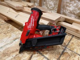 Milwaukee Cordless Framing Nailer Review Tools in Action