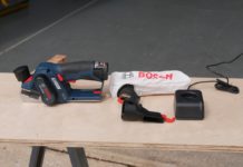 Bosch 12V Cordless Planner