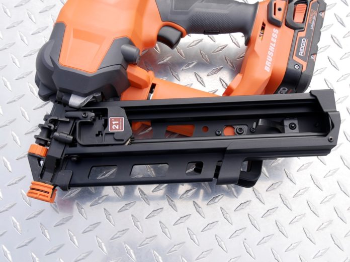 Ridgid Cordless Framing Nailer Tools In Action Power Tool Reviews