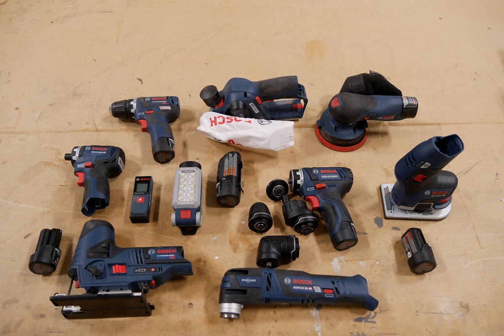Bosch 12V Tools – The Whole Package