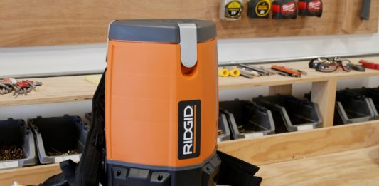 RIDGID NXT Backpack Vacuum