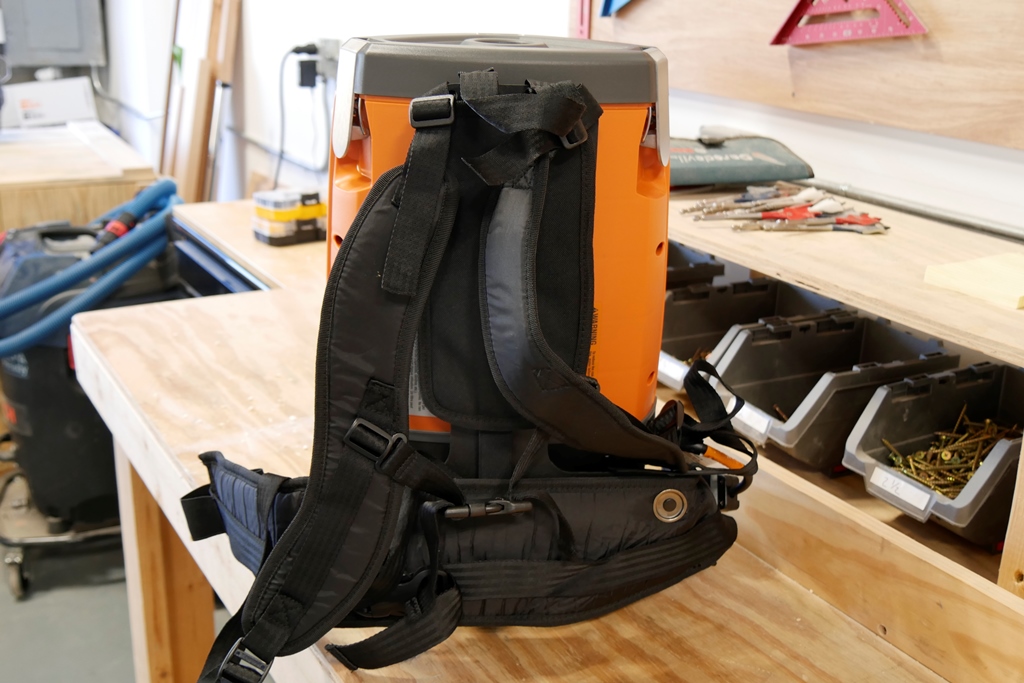 New backpack vacuum from Ridgid - Woodshop News