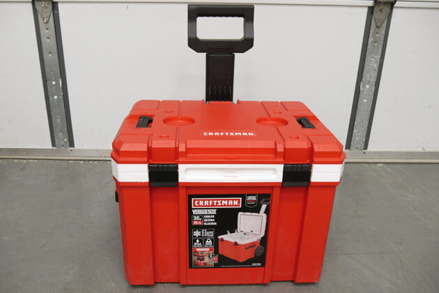 How long does ice last in a Craftsman VERSASTACK cooler?