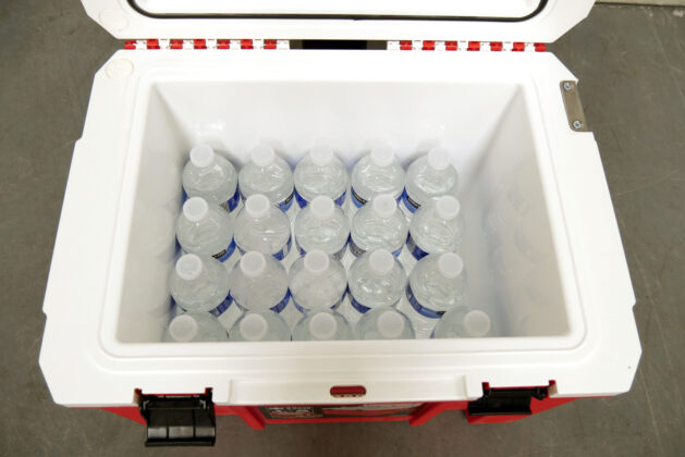 How long does ice last in a Craftsman VERSASTACK cooler?