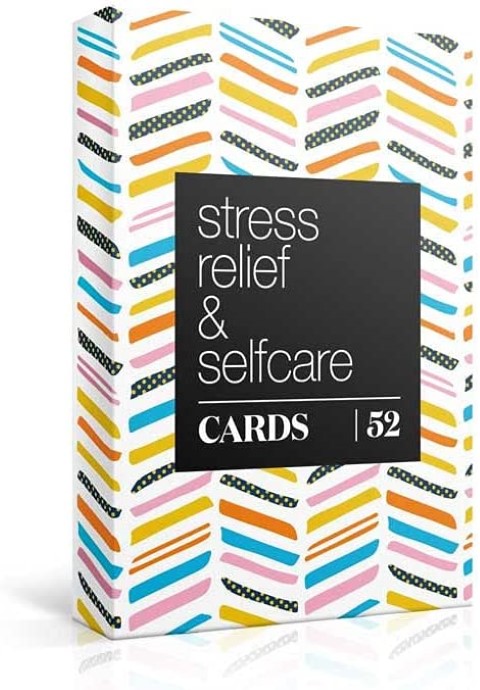 2023 Mother's Day Gift Guide stress less selfcare cards