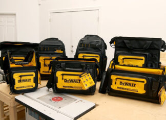 DeWALT Tool Bags, backpacks, belts, knee pads, holsters