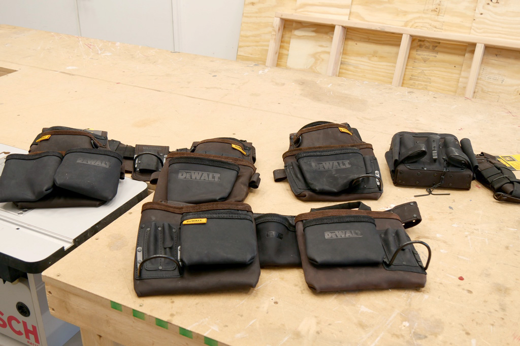 DeWALT leather tool belts