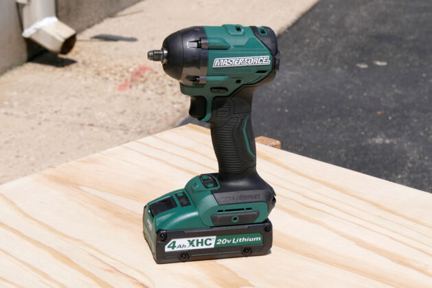 Menard's Masterforce 3/8 in. Impact Wrench left side view