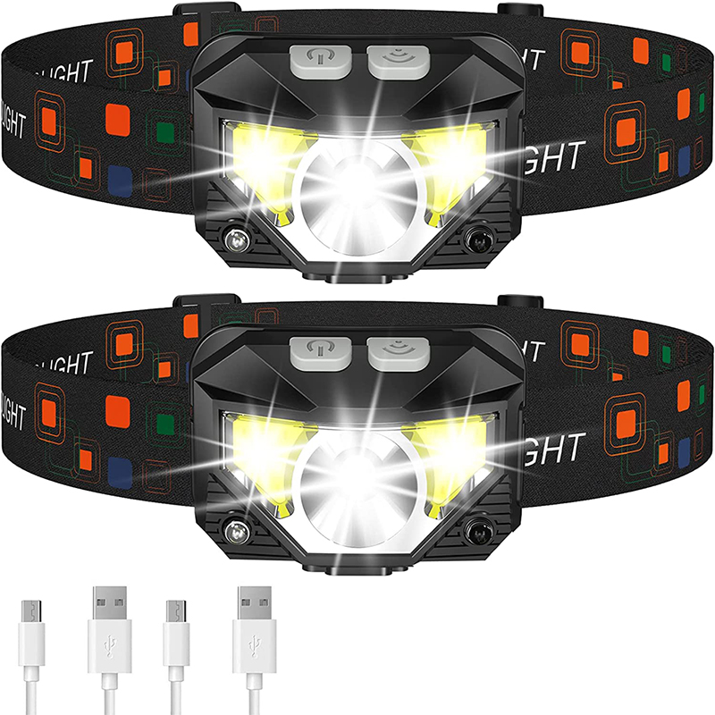 Full-Time RV Living Essentials: rechargeable LED headlamps two pack