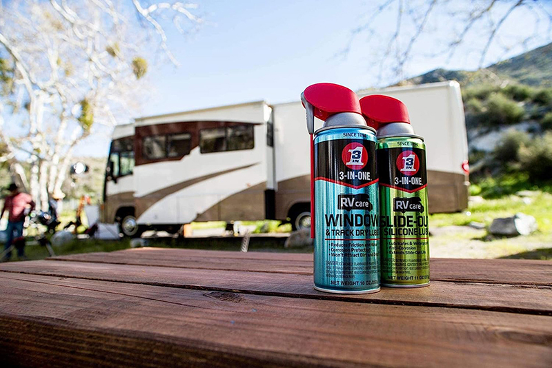 Full-Time RV Living Essentials: RV Slide-Out & Window Lubricant