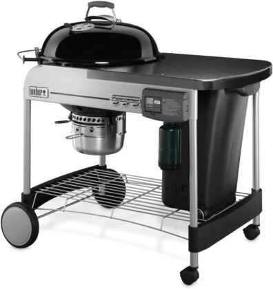 Weber photo of the Weber 22 in. Performer Deluxe Charcoal Grill in black