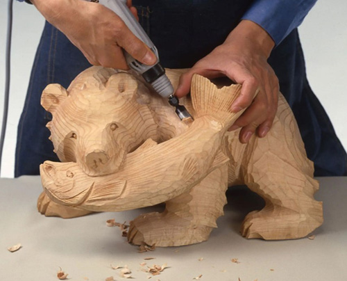 RYOBI Craft Tools Power Carving Examples