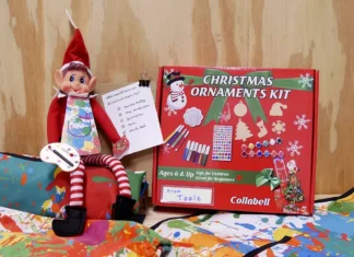 Elf on the Shelf Activities - paint ornaments