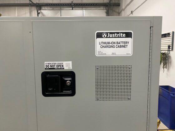 Justrite Battery Charging Cabinet