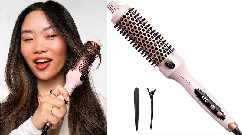 Valentine's Day gifts for women: wavytalk thermal curling brush