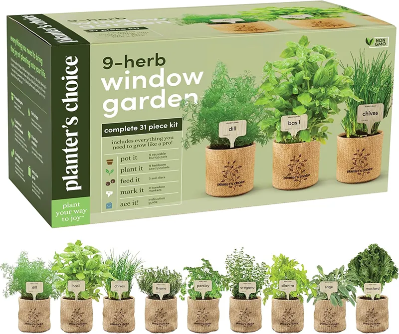 Valentine's Day gifts for women: herb garden starter kit