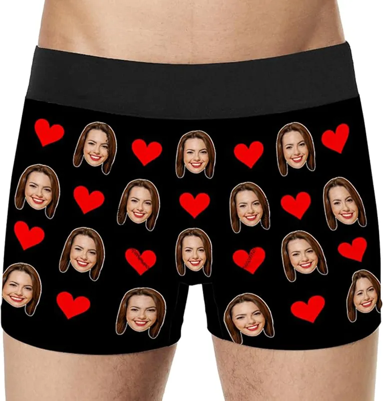 Valentine's Day gifts for men: custom boxers