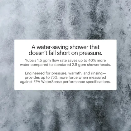 2025 Design & Construction Week Home Trends: Brondell Nebia Showerhead Yuba NE80