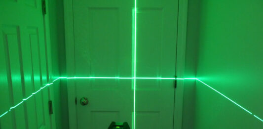 Bosch 100 ft. Cross-line laser