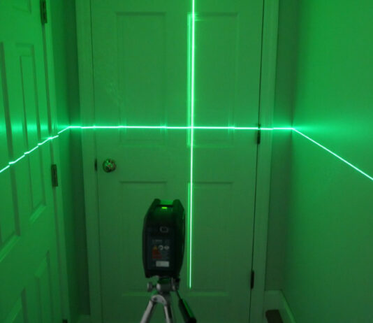 Bosch 100 ft. Cross-line laser