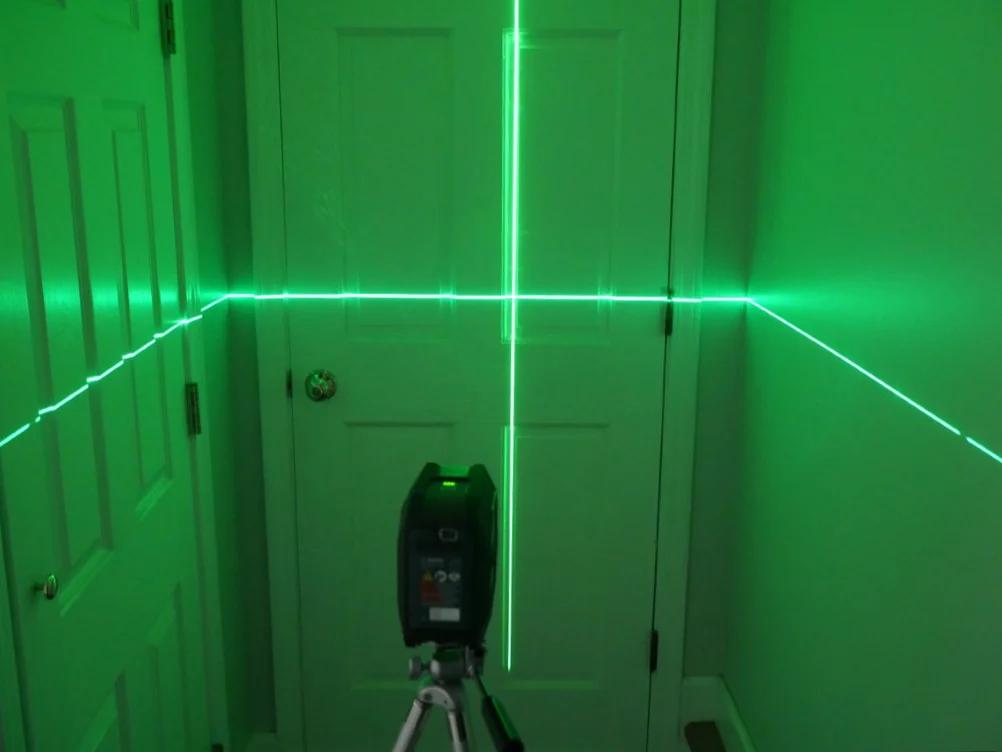 Bosch 100 ft. Cross-line laser