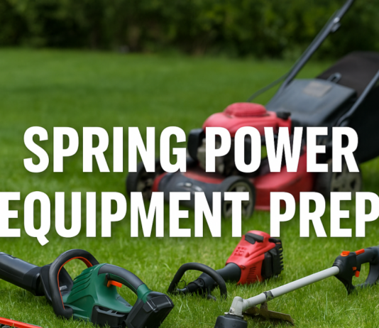 Spring Power Equipment Prep