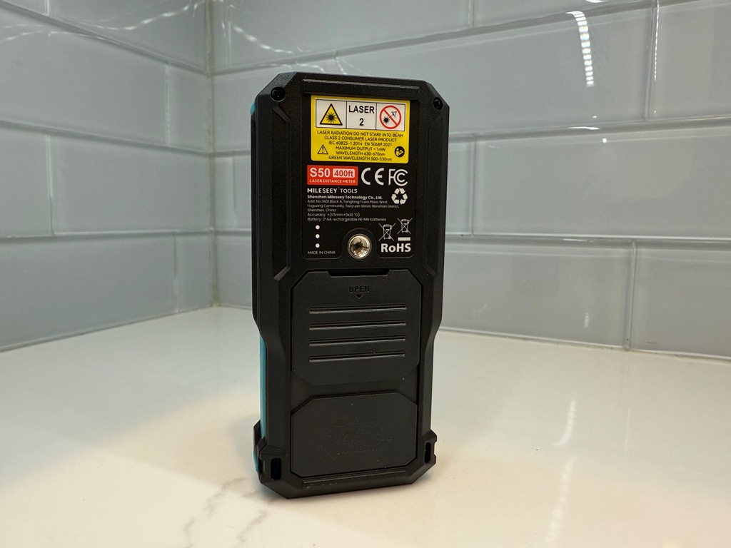 Mileseey S50 Laser Distance Measurer Review Mileseey S50 Laser Distance Measurer Review